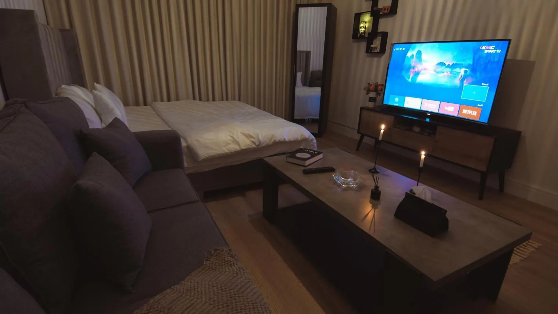 استديو مودرن بمدخل ذاتي بجانب البوليڤارد Apartment Riyadh 0*,